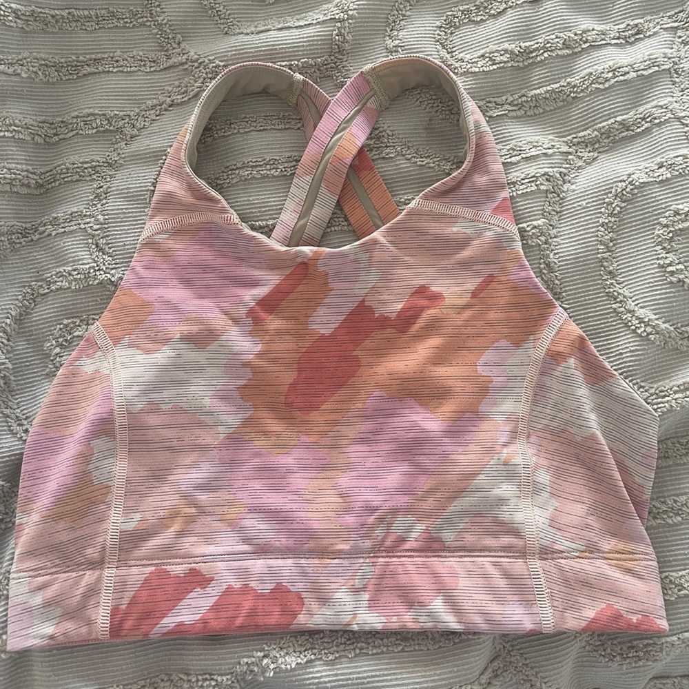 Outdoor Voices high neck sports bra size small